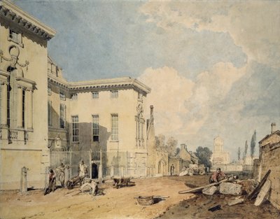 A View of Worcester College, 1803-04 by Joseph Mallord William Turner
